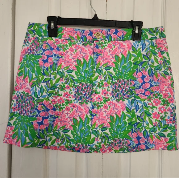 Lilly Pulitzer Colette Knit Skort Multi Cherry On Top - Picture 3 of 8